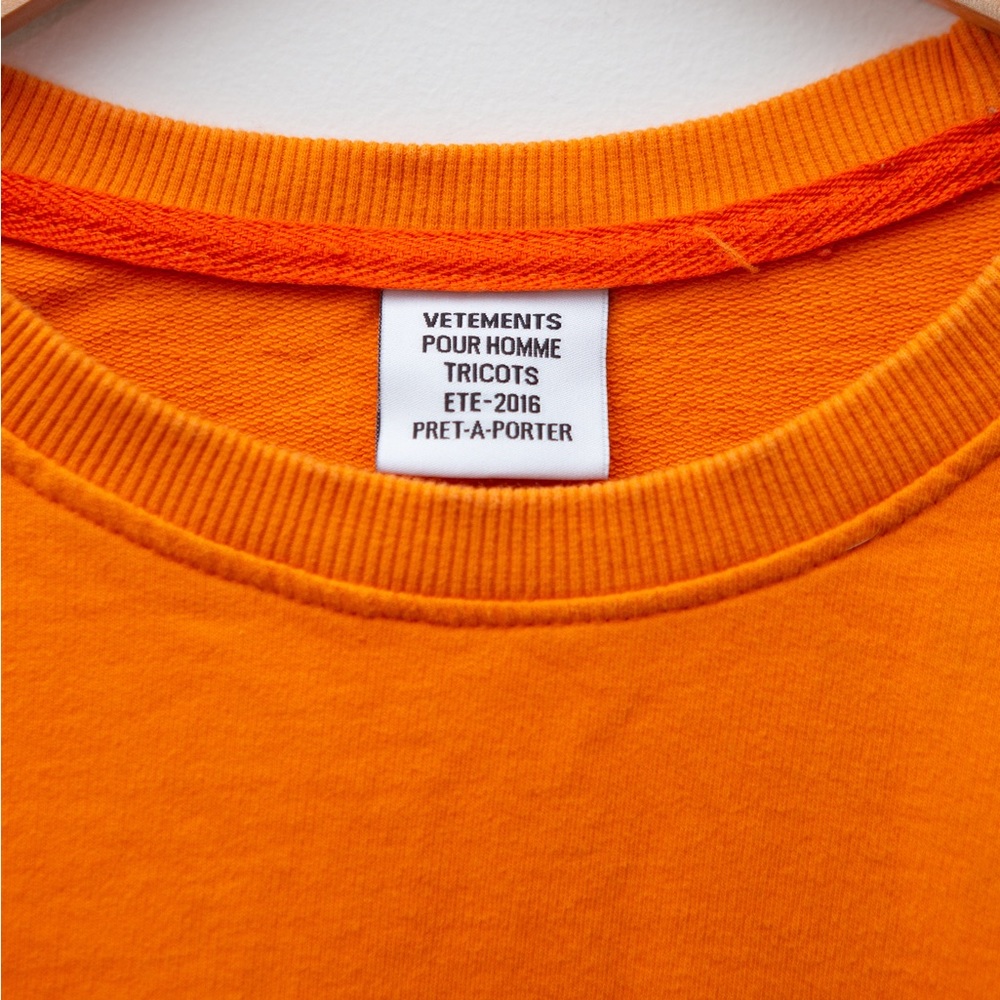 ‼️SOLD‼️Vetements Limited Edition 2016 Archive Long sleeve logo M - Picture 3 of 7